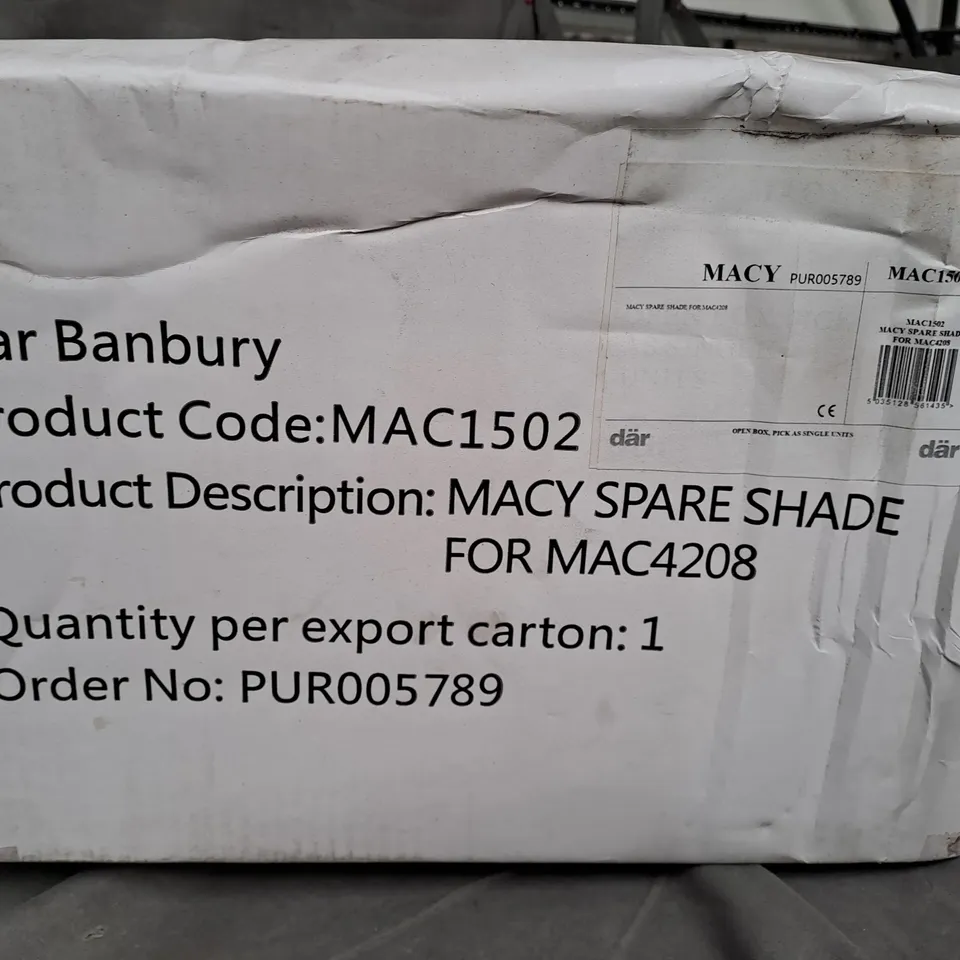 MAC1502 MACY SPARE SHADE 