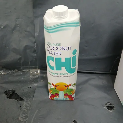 12 X CHI COCONUT WATER DRINKS - 12 X 1L - COLLECTION ONLY 