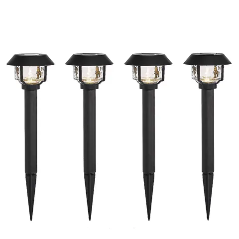 LUXFORM SET OF 4 SOLAR STAKE LIGHTS