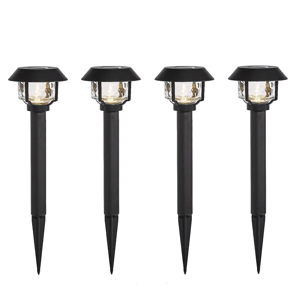 LUXFORM SET OF 4 SOLAR STAKE LIGHTS