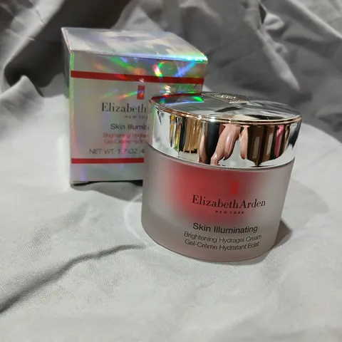 ELIZABETH ARDEN SKIN ILLUMINATING BRIGHTENING HYDRAGEL CREAM – 1.7 OZ / 50 G JAR