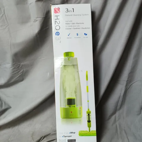 3IN1 NATURAL CLEANING SYSTEM (H2O E3) – GREEN BOXED UNIT