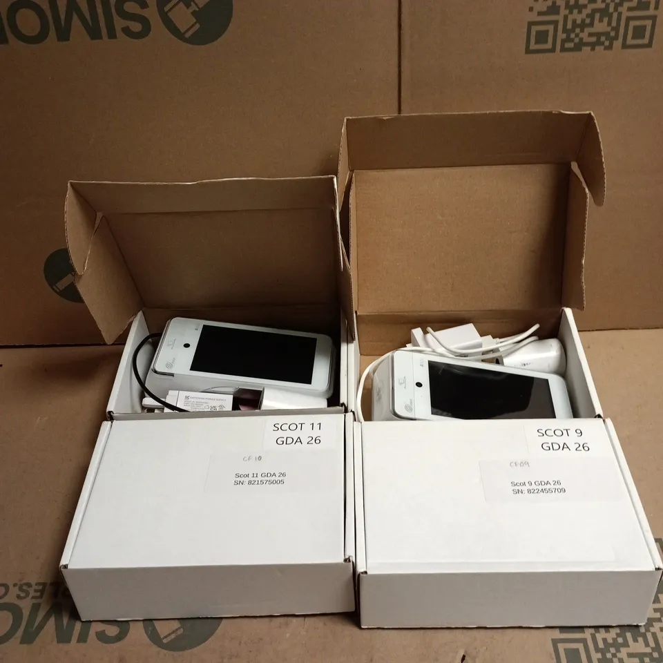 4 X PAX A920 PORTABLE CARD MACHINE BOXED WHITE