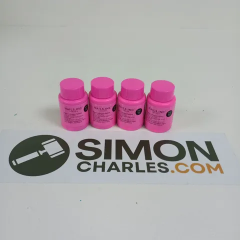 4 NAILS.INC VEGAN COLLAGEN FUELLED NAIL POLISH REMOVER POTS