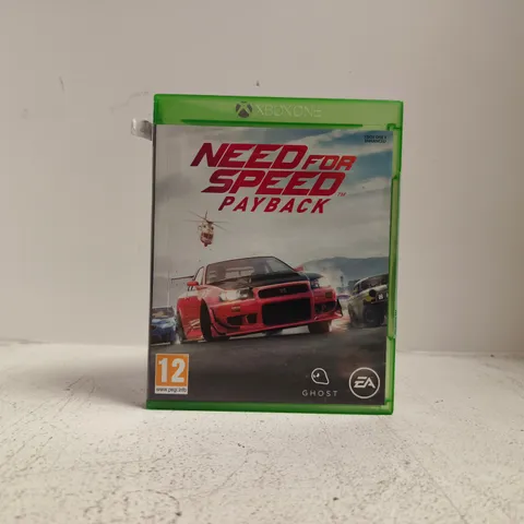 NEED FOR SPEED PAYBACK XBOX ONE VIDEO GAME