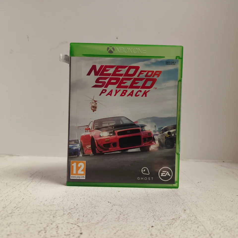 NEED FOR SPEED PAYBACK XBOX ONE VIDEO GAME