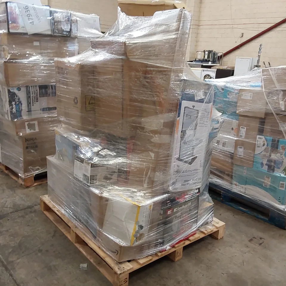 PALLET OF APPROXIMATELY 20 UNPROCESSED RAW RETURN HOUSEHOLD AND ELECTRICAL GOODS TO INCLUDE;