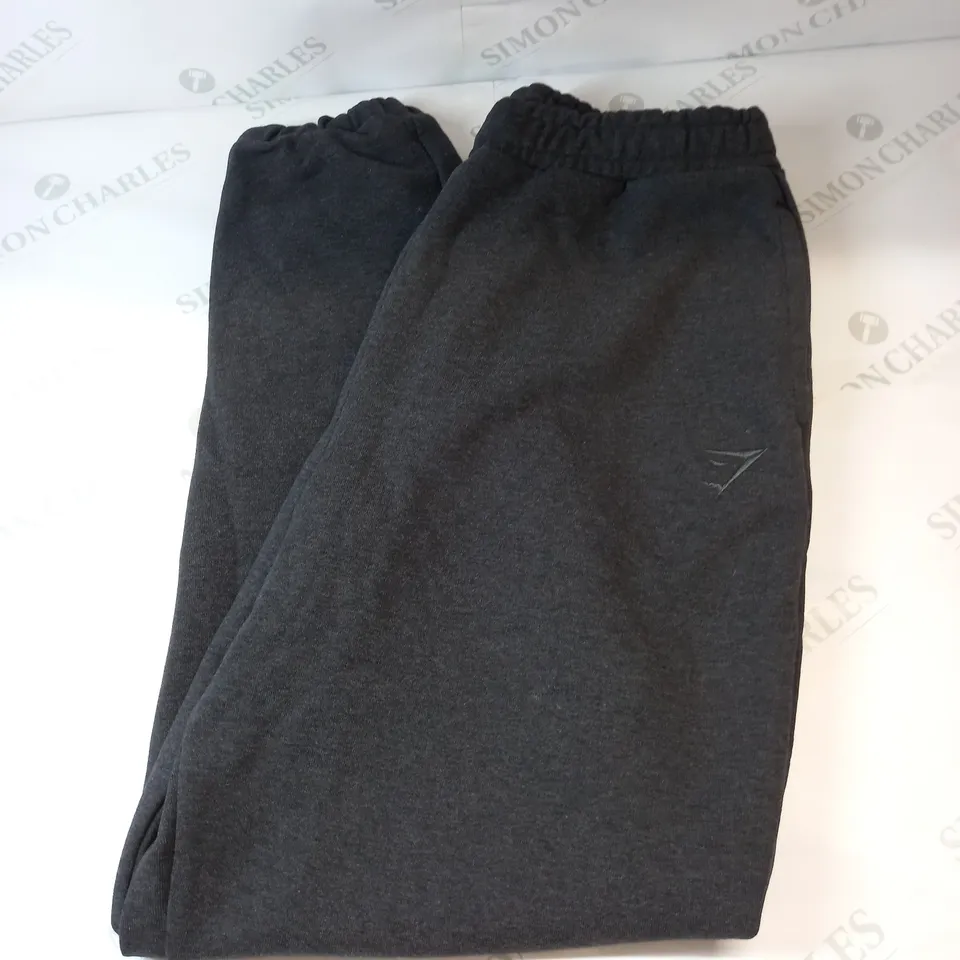 GYMSHARK LOOSE FIT JOGGERS IN CHARCOAL SIZE MEDIUM