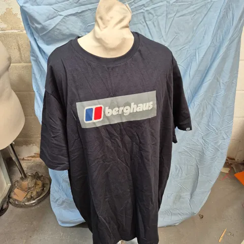 BERGHAUS T‑SHIRT – BLACK, UK XXL