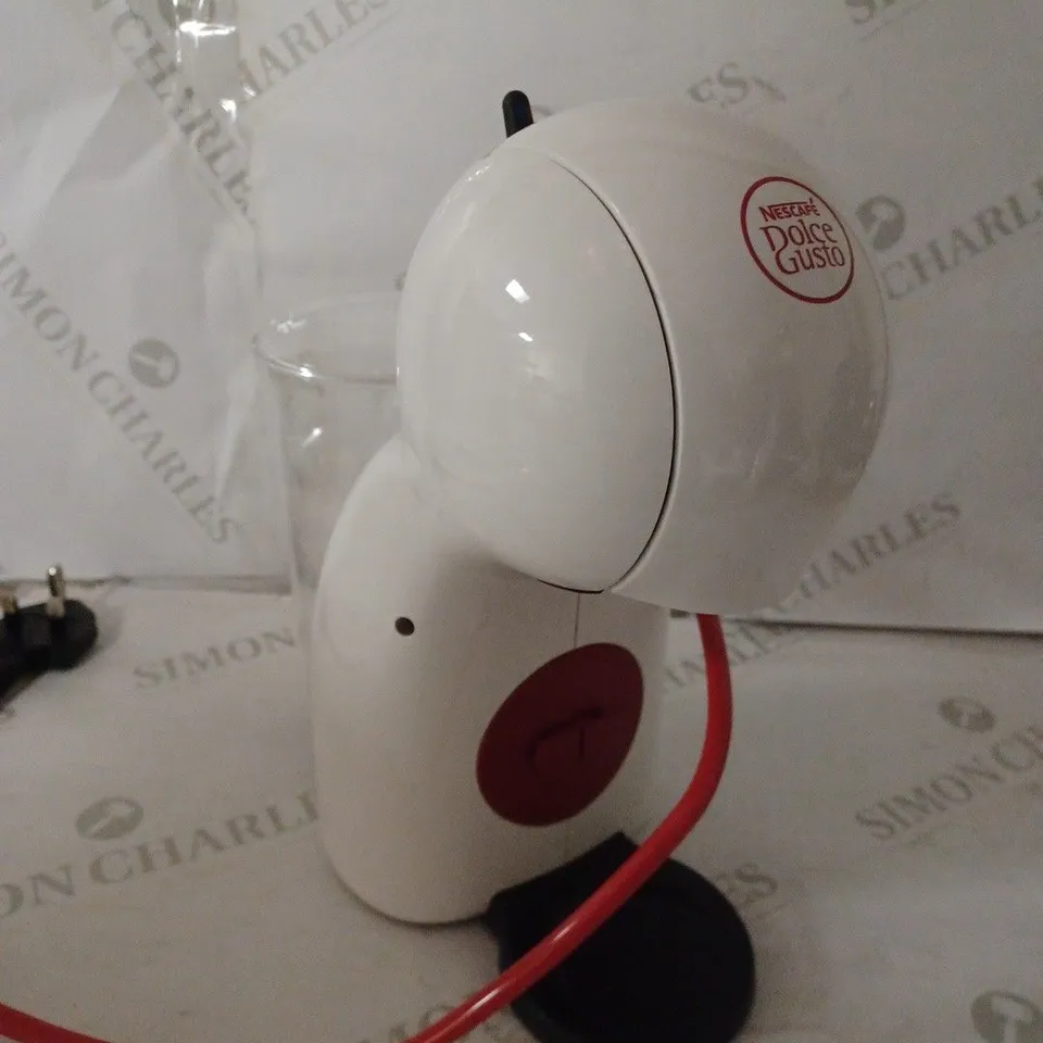 KRUPS NESCAFÉ DOLCE GUSTO PICCOLO XS MANUAL COFFEE MACHINE, WHITE