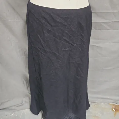 ABERCROMBIE & FITCH MIDI SKIRT IN BLACK SIZE S P