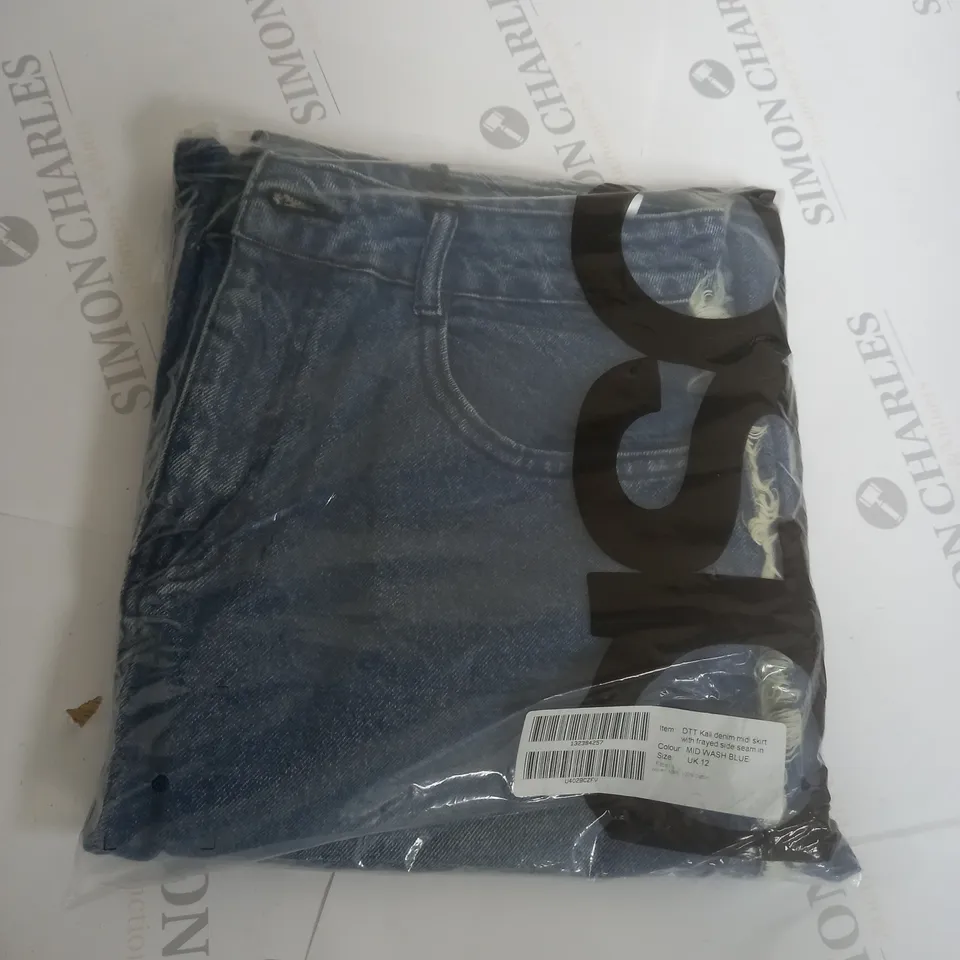 ASOS DESIGN MIDI SKIRT SIZE 12