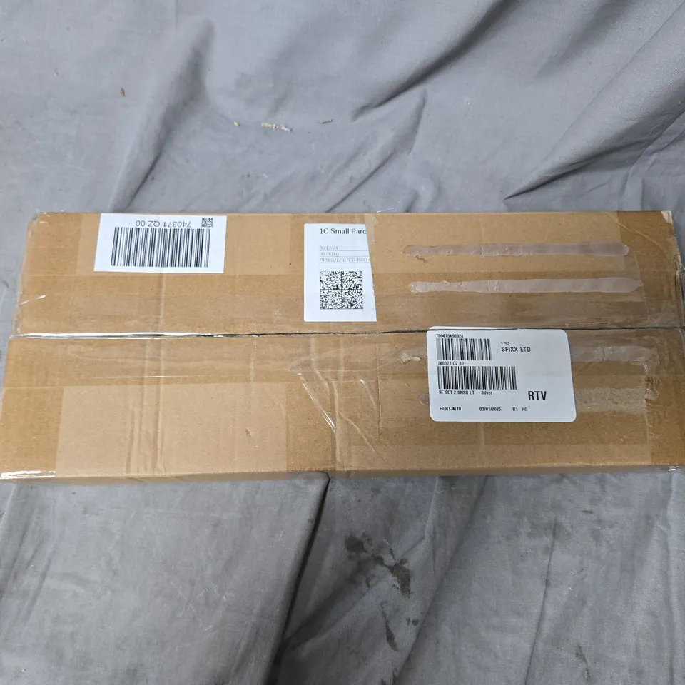 SFIXX RECHARGEABLE MOTION SENSOR LIGHTS X2 - SILVER COLOUR