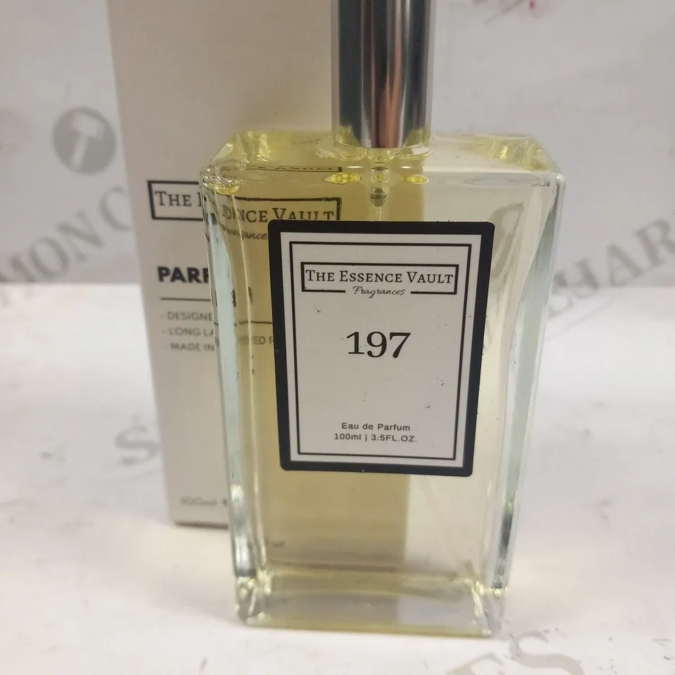BOXED THE ESSENCE VAULT FRAGRANCES PARFUM NO 197 100ML
