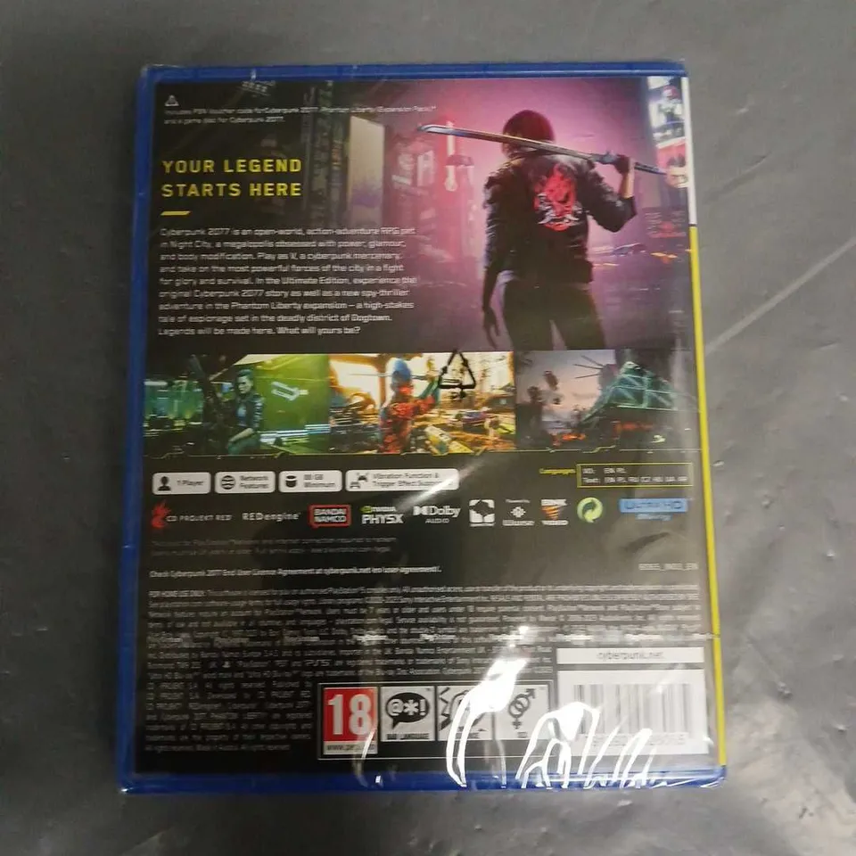 SEALED CYBER PUNK 2077 FOR PS5