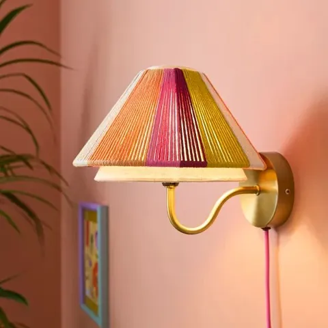 BOXED SOPHIE ROBINSON ROPE WALL LIGHT