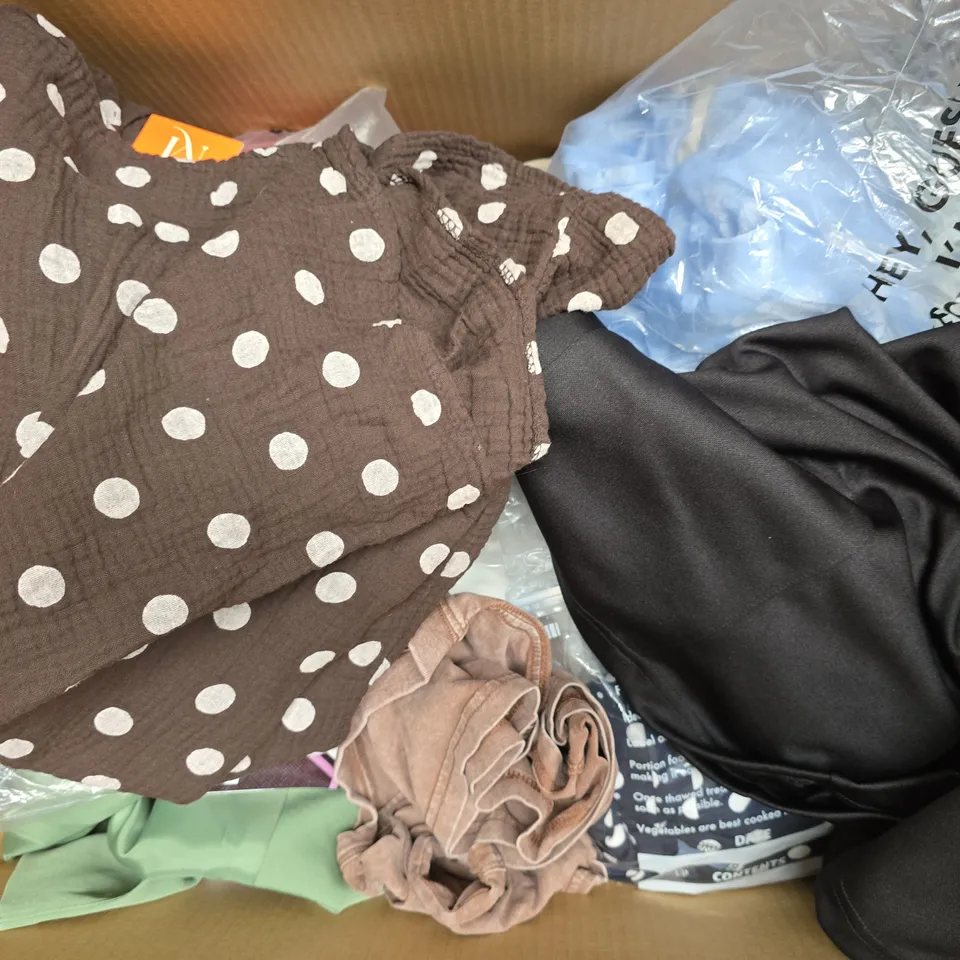 APPROXIMATELY 20 ASSORTED CLOTHING AND FASHION PRODUCTS IN VARIOUS STYLES AND SIZES - COLLECTION ONLY