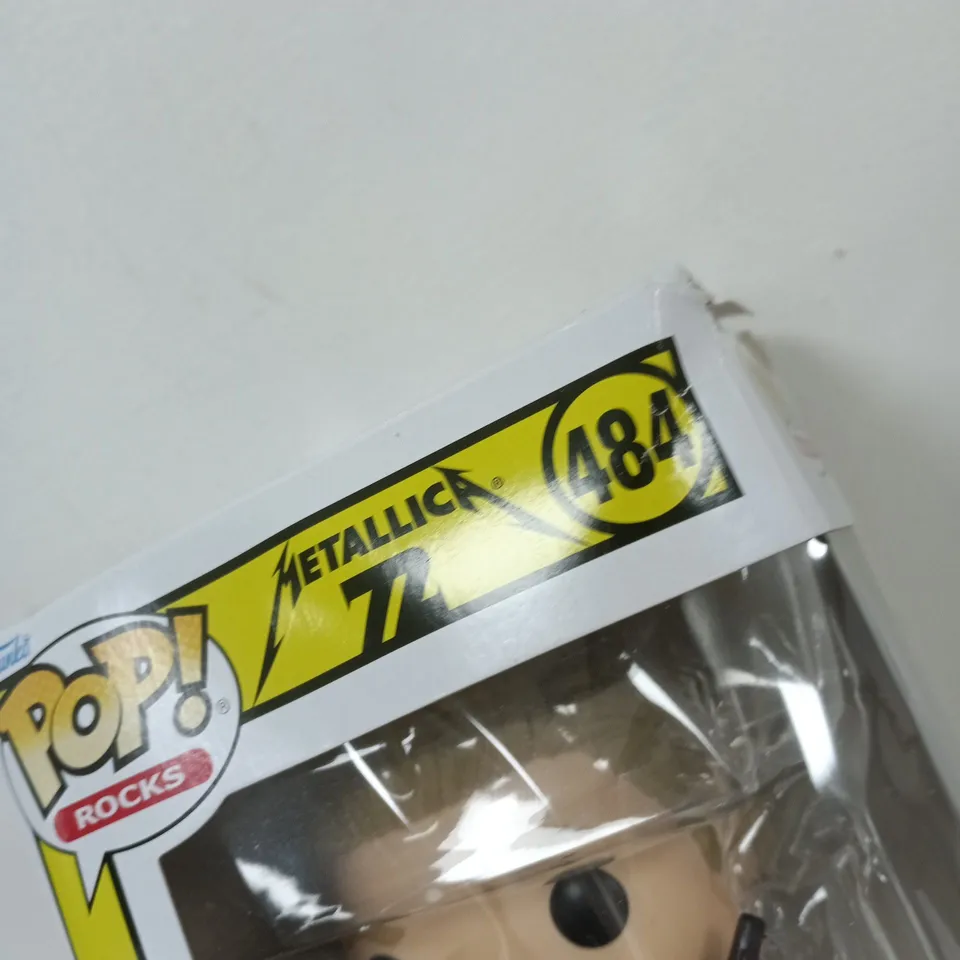 FUNKO POP! ROCKS JAMES HETFIELD (METALLICA) VINYL FIGURE – BOXED