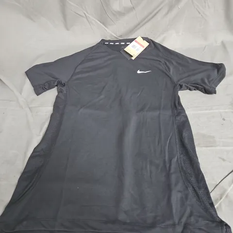 NIKE MENS DRI-FIT TRAINING TEE IN BLACK SIZE L