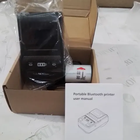 BOXED PORTABLE BLUETOOTH PRINTER