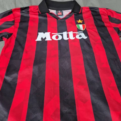 RETRO AC MILAN HOME JERSEY - SIZE LARGE