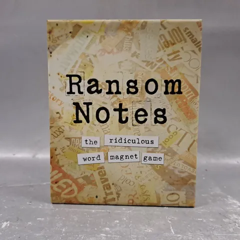 RANSOM NOTES PARTY GAME