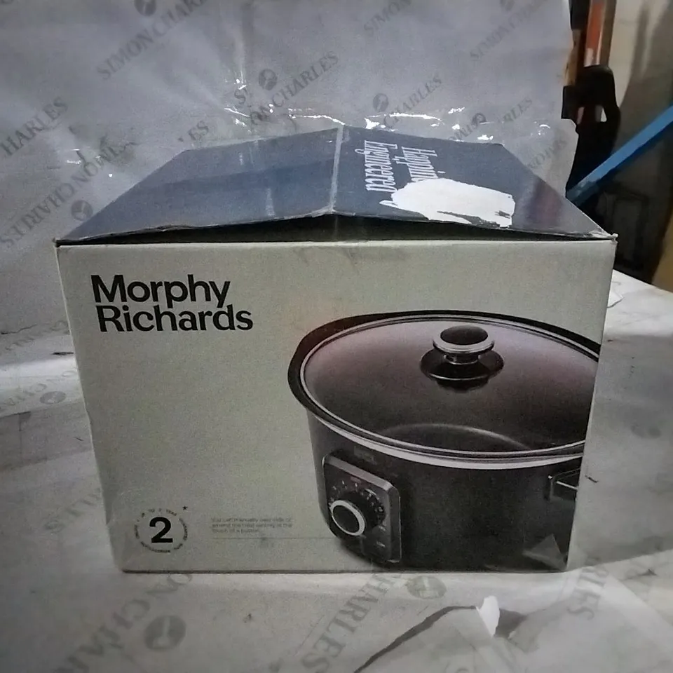BOXED MORPHY RICHARDS EASY TIME SLOW COOKER 3.5L