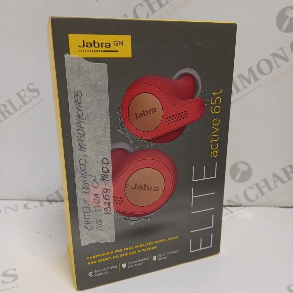 BOXED JABRA ELITE ACTIVE 65T EARBUDS