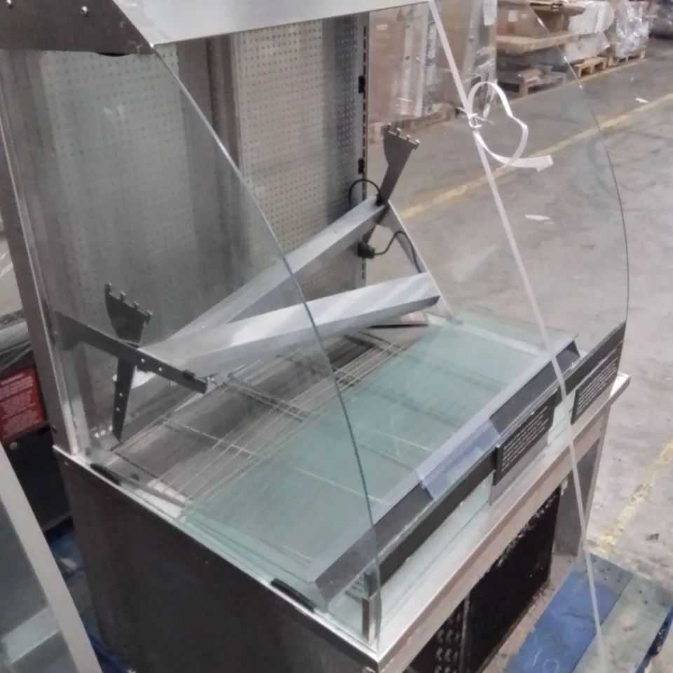STAINLESS STEEL COMMERCIAL COLD DISPLAY FRIDGE/COUNTER