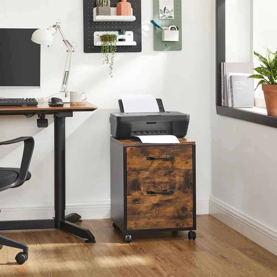 BOXED ALIEEN 2 DRAWER FILING CABINET