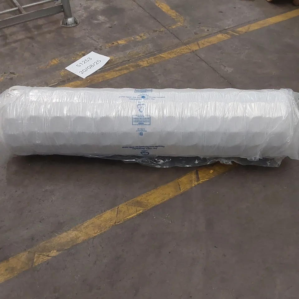 QUALITY BAGGED AND ROLLED SERENITY HYBRID COIL AND MEMORY FOAM KINGSIZE MATTRESS 