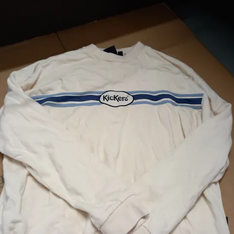 KICKERS CLASSIC BEIGE JUMPER - SIZE M