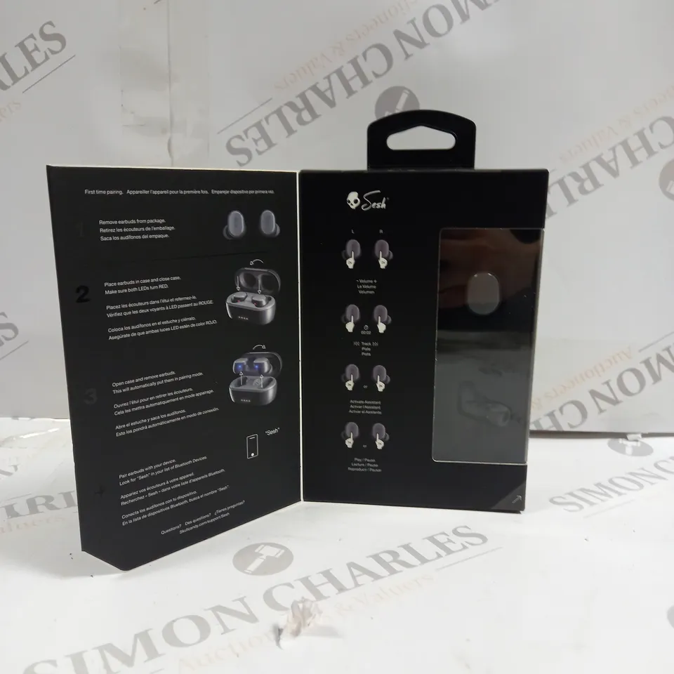 SKULLCANDY TRUE WIRELESS EARBUDS BOXED 
