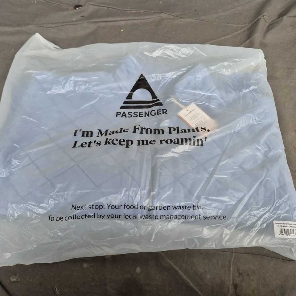 PASSENGER CLEMENTINE QUILTED ZIP-THROUGH JACKET – CORNFLOWER, UK 6 (XS)