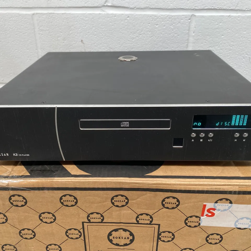 BOXED ROKSAN K3 CD PLAYER