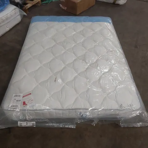 QUALITY BAGGED DOUBLE 135cm AIRSPRUNG LUXURY QUILTED MEDIUM MATTRESS