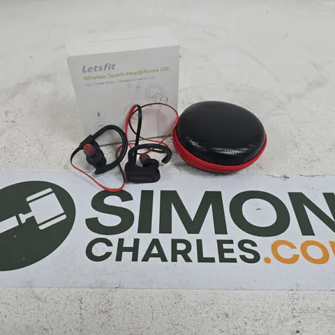 BOXED LETSFIT WIRELESS SPORTS HEADPHONES 