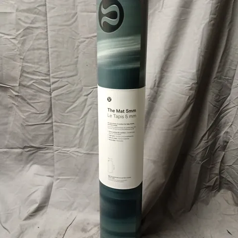 LULULEMON THE MAT 5MM YOGA MAT – DARK TEAL