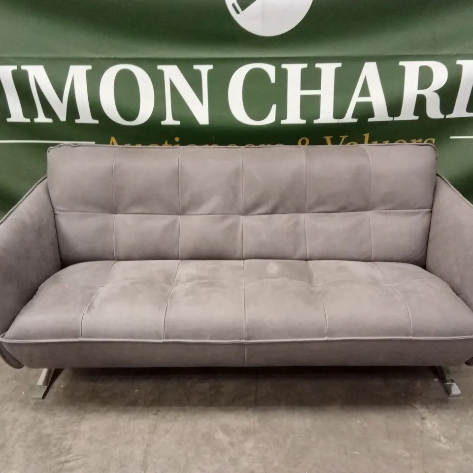 QUAILITY DESIGNER ITALIAN MADE SEVILLE 3 SEATER LEATHER SOFA