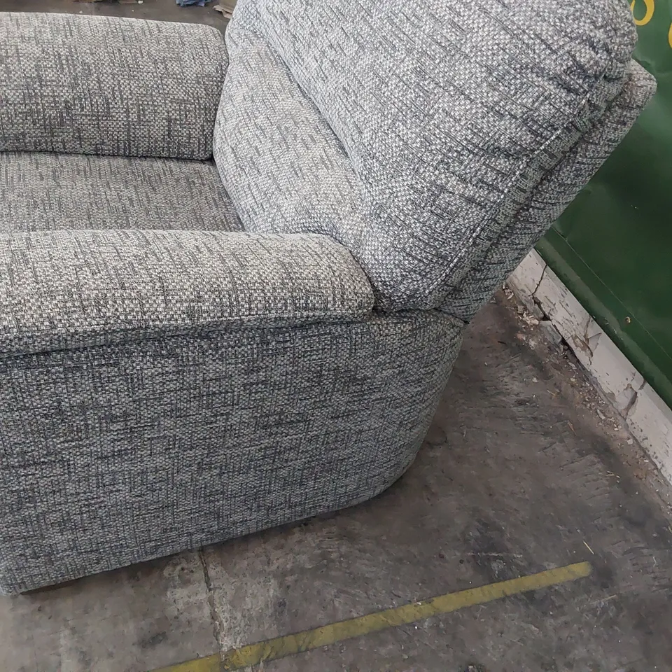 QUALITY BRITISH DESIGNER G PLAN CHADWICK ARMCHAIR REMCO SLATE FABRIC 
