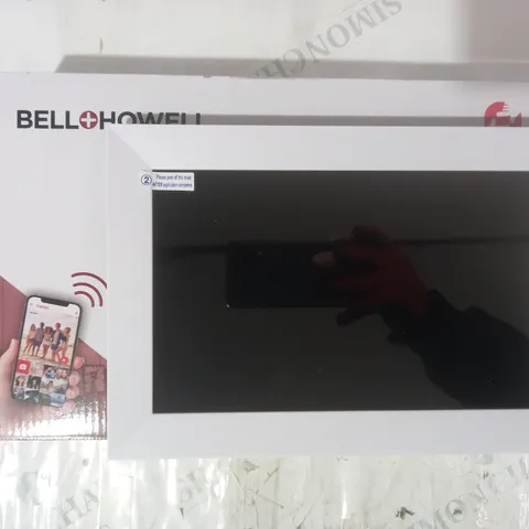BOXED BELL & HOWELL SMART 10.1" WIRELESS PHOTO FRAME