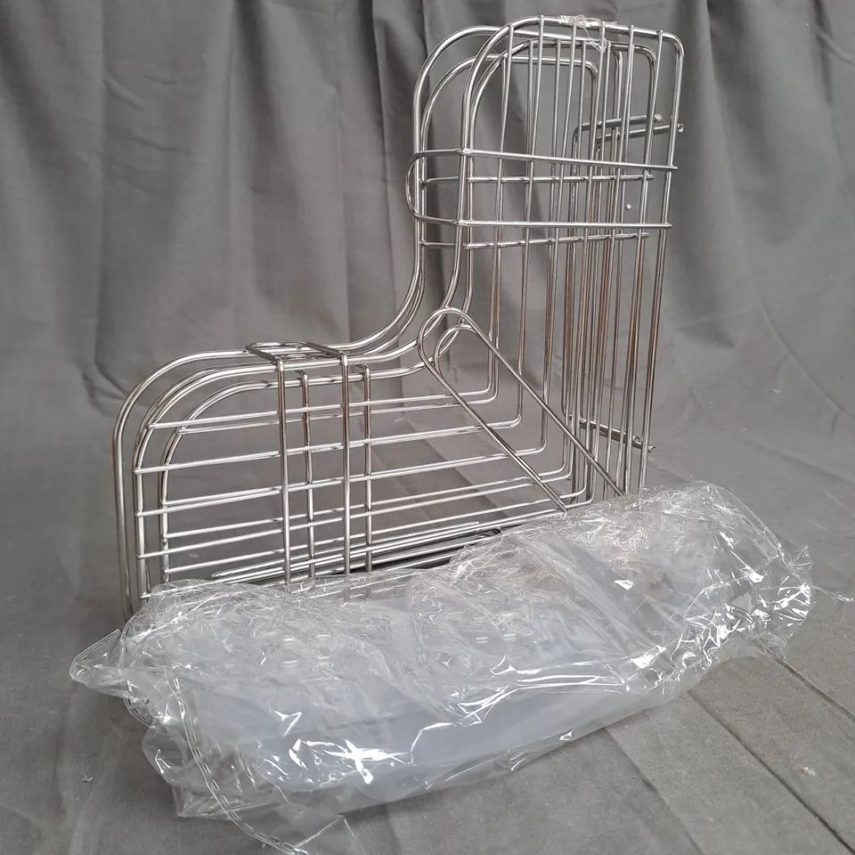 BOXED OUTLET SFIXX ULTRA HOOK SHOWER CADDY SET OF 2