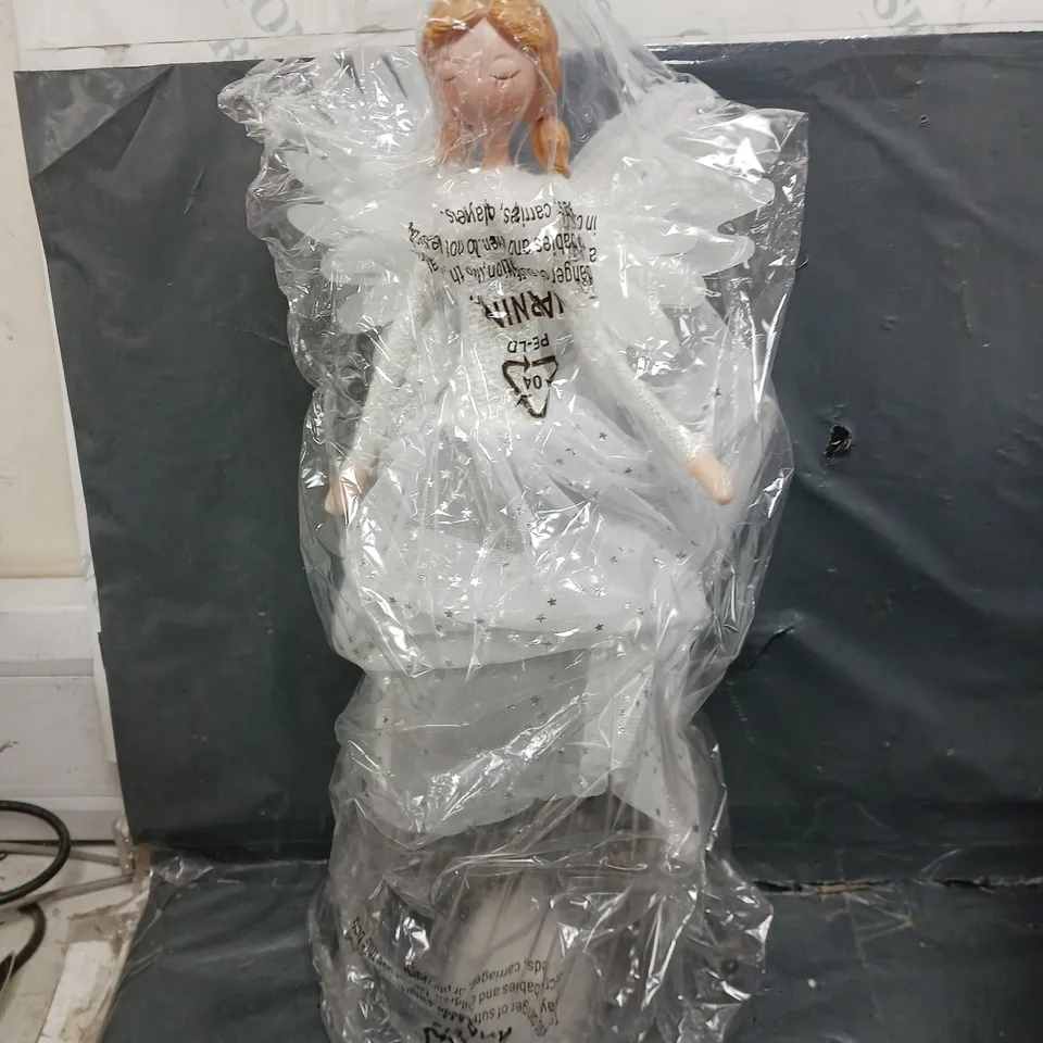 50CM BATTERY OPERATED WHITE ANGEL