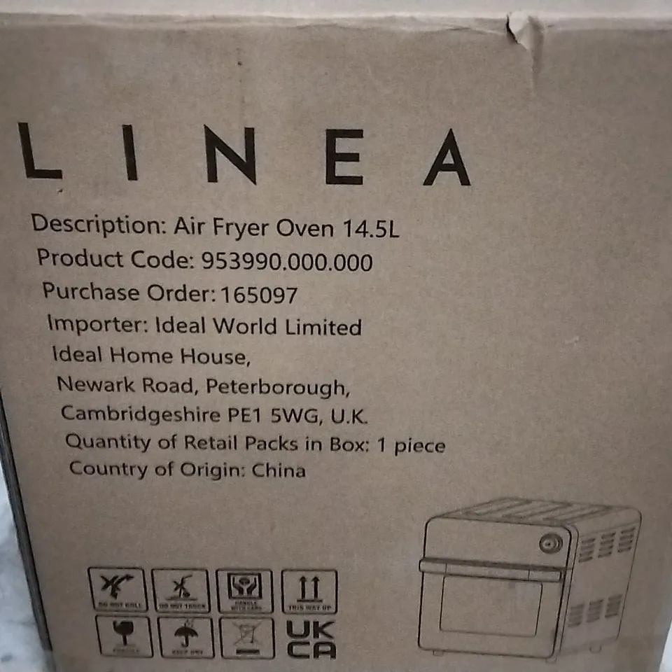 BOXED LINEA AIR FRYER OVER 14.5L