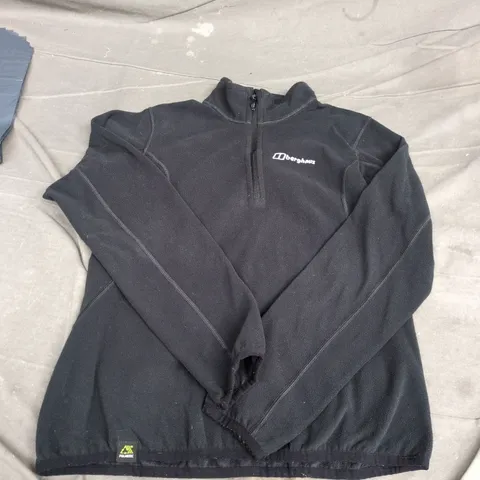 BERGHAUS FLEECE PULLOVER – UK 10 (WOMEN'S) – POLARTEC FLEECE