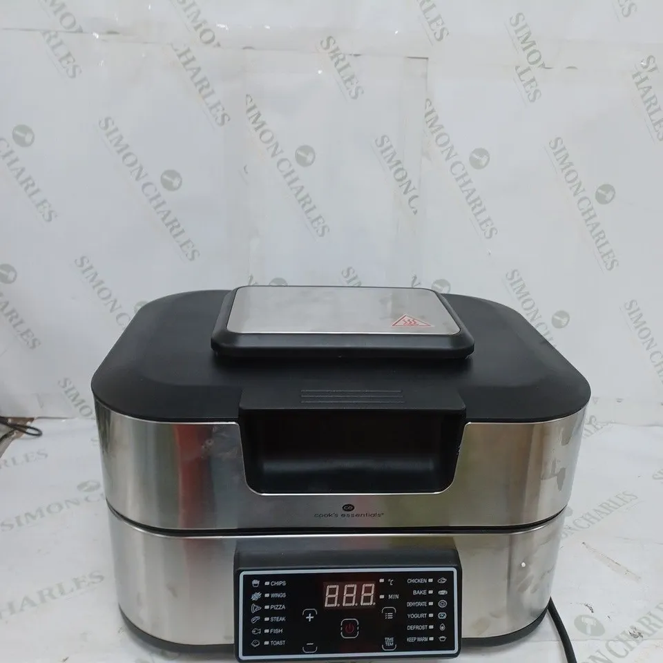 BOXED COOK'S ESSENTIALS GRILL & AIRFRYER 5.5L