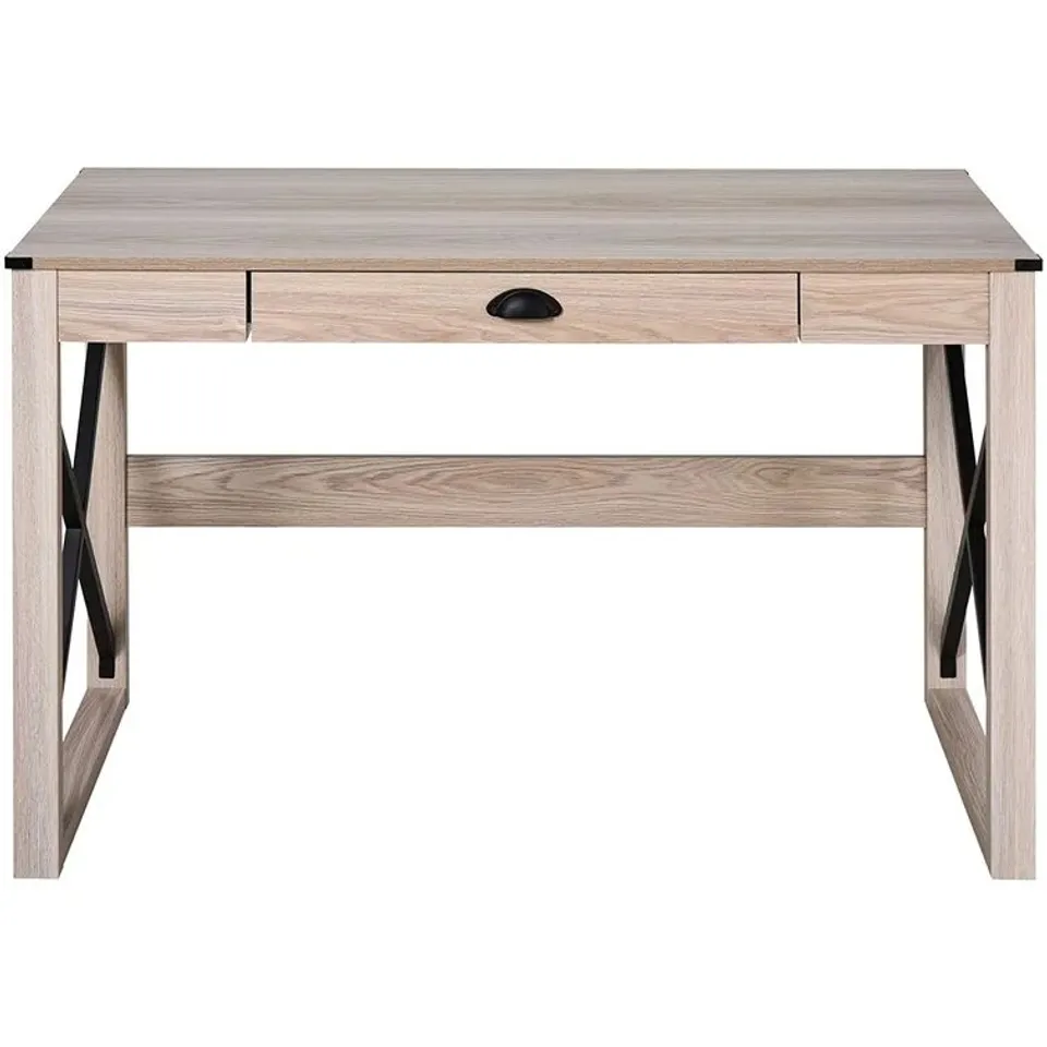 BOXED POCOLA SOLID WOOD BASE COMPUTER DESK (1 BOX)