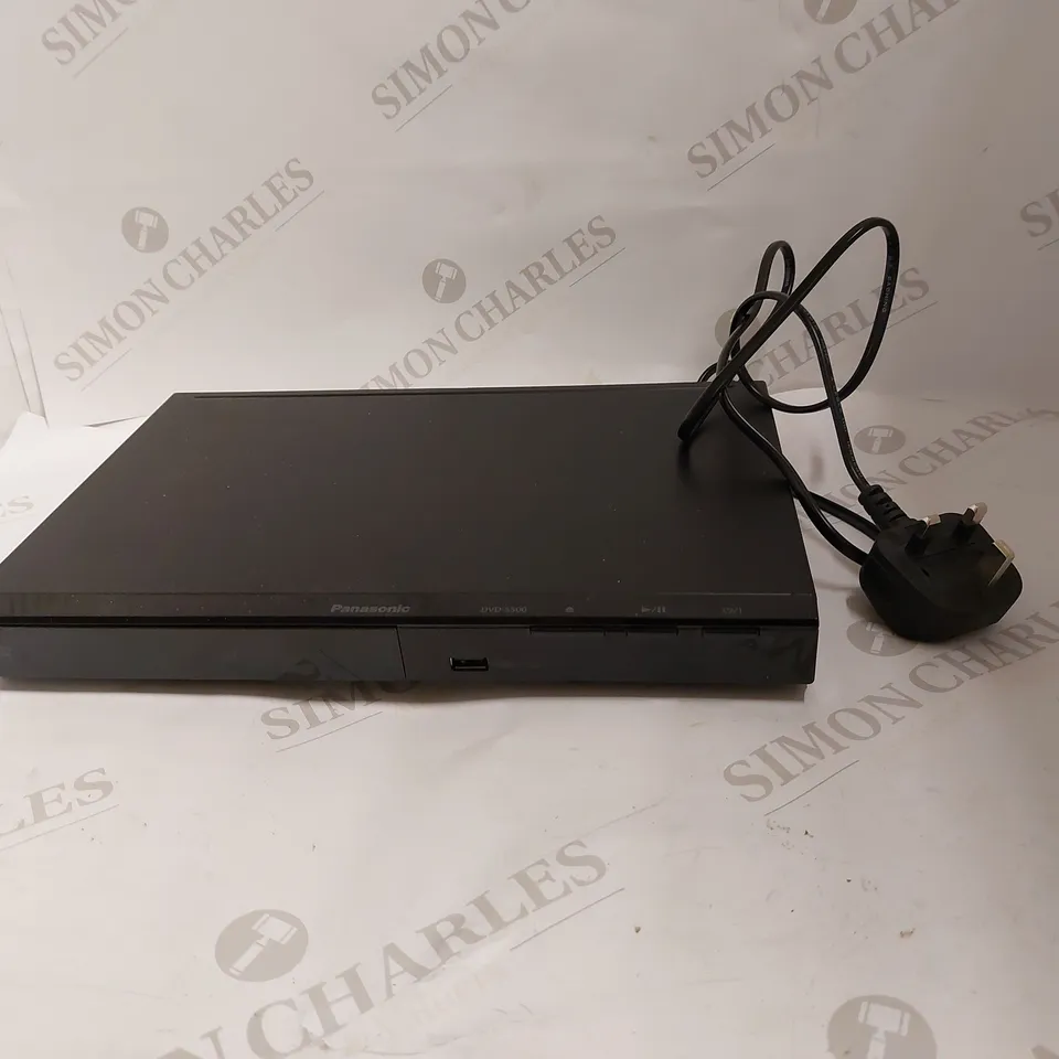 PANASONIC DVD-S500EB-K DVD/CD PLAYER - BLACK