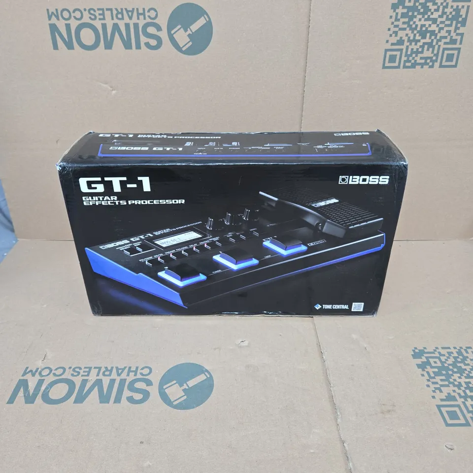 BOSS GT-1 GUITAR EFFECTS PROCESSOR BOXED