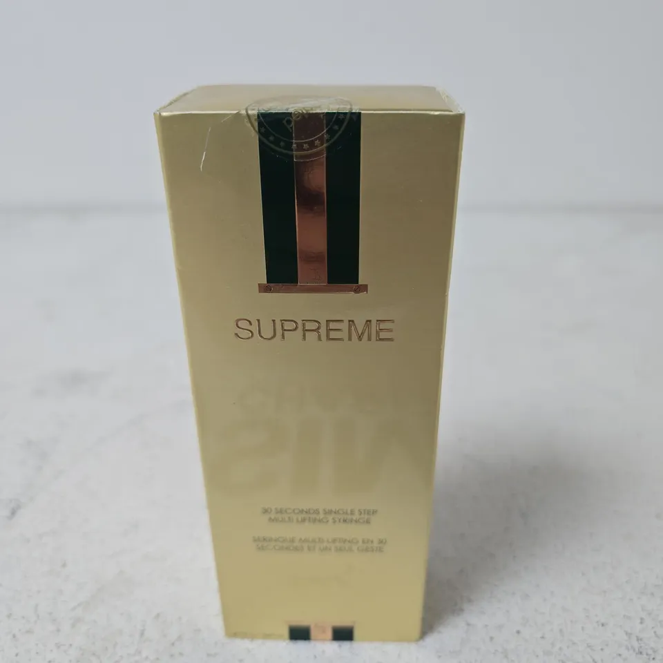 SUPREME GOLD COSMETIC BOX – 30 SECONDS SINGLE STEP MULTI-LIFTING
